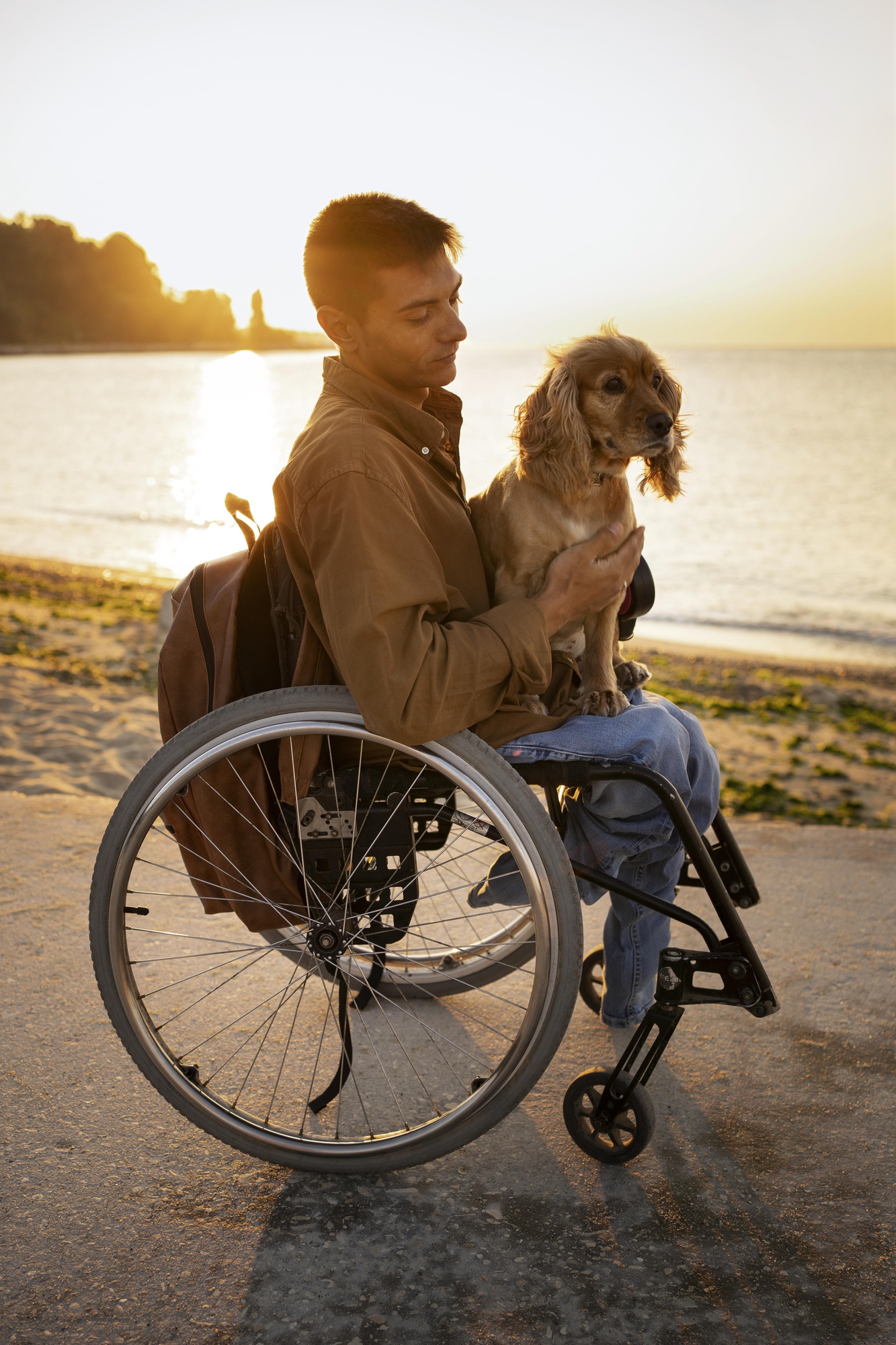 Warm NDIS support moment